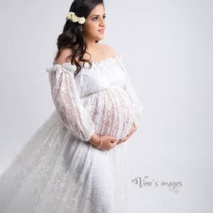 Cloudlight White Gown