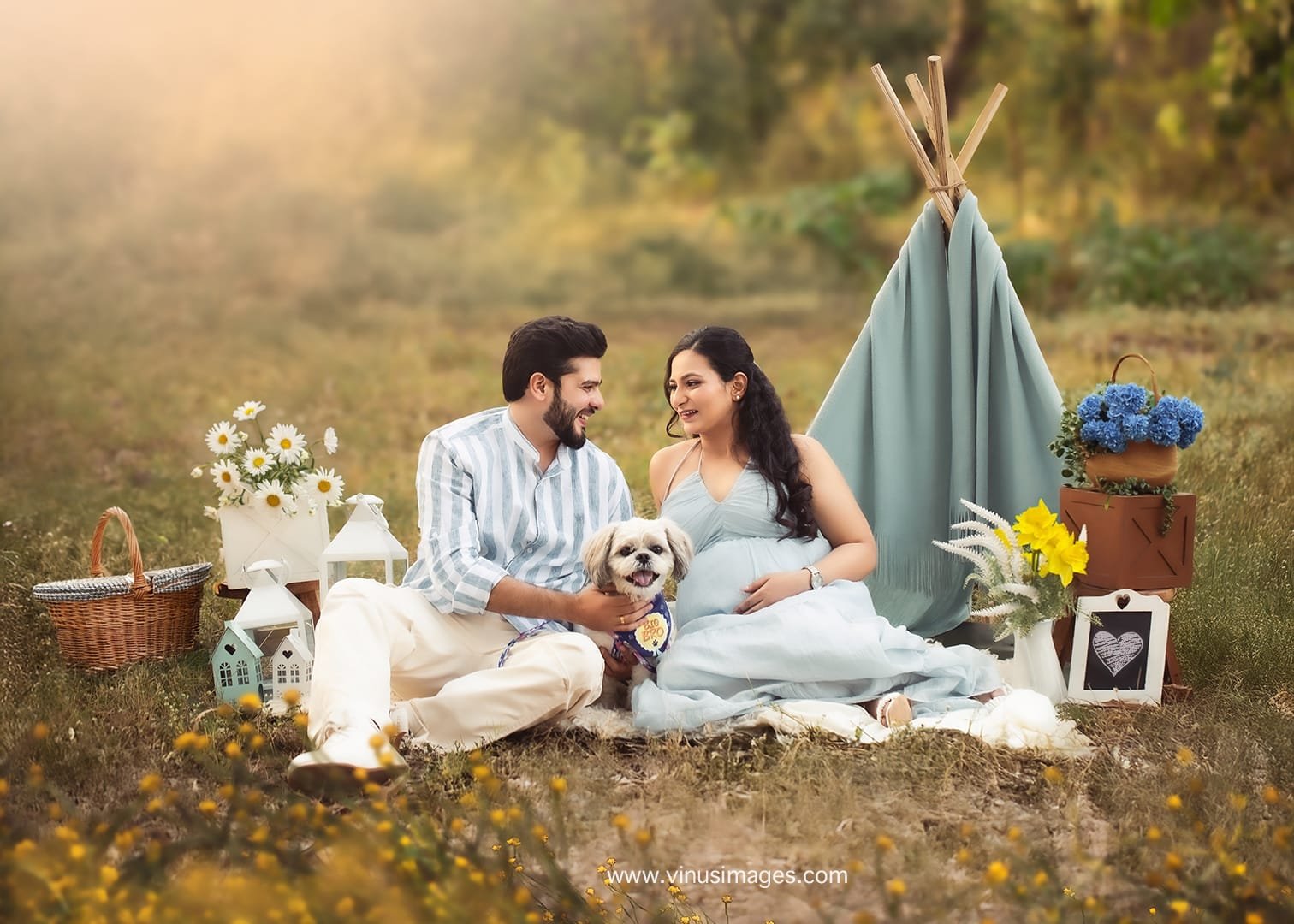 Best Outdoor Maternity photoshoot in bangalore at vinusimages studio