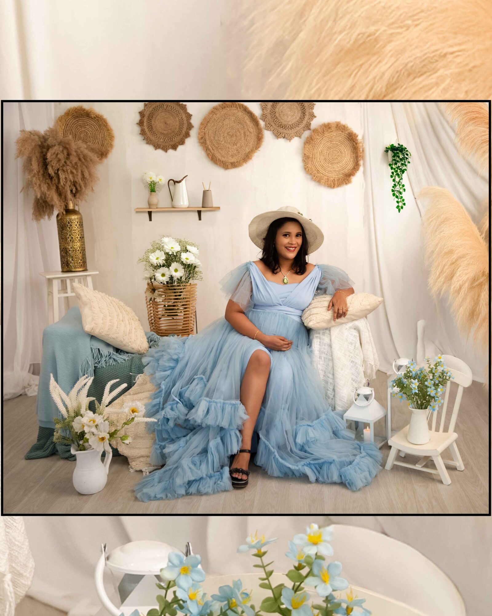 Blueish Gown