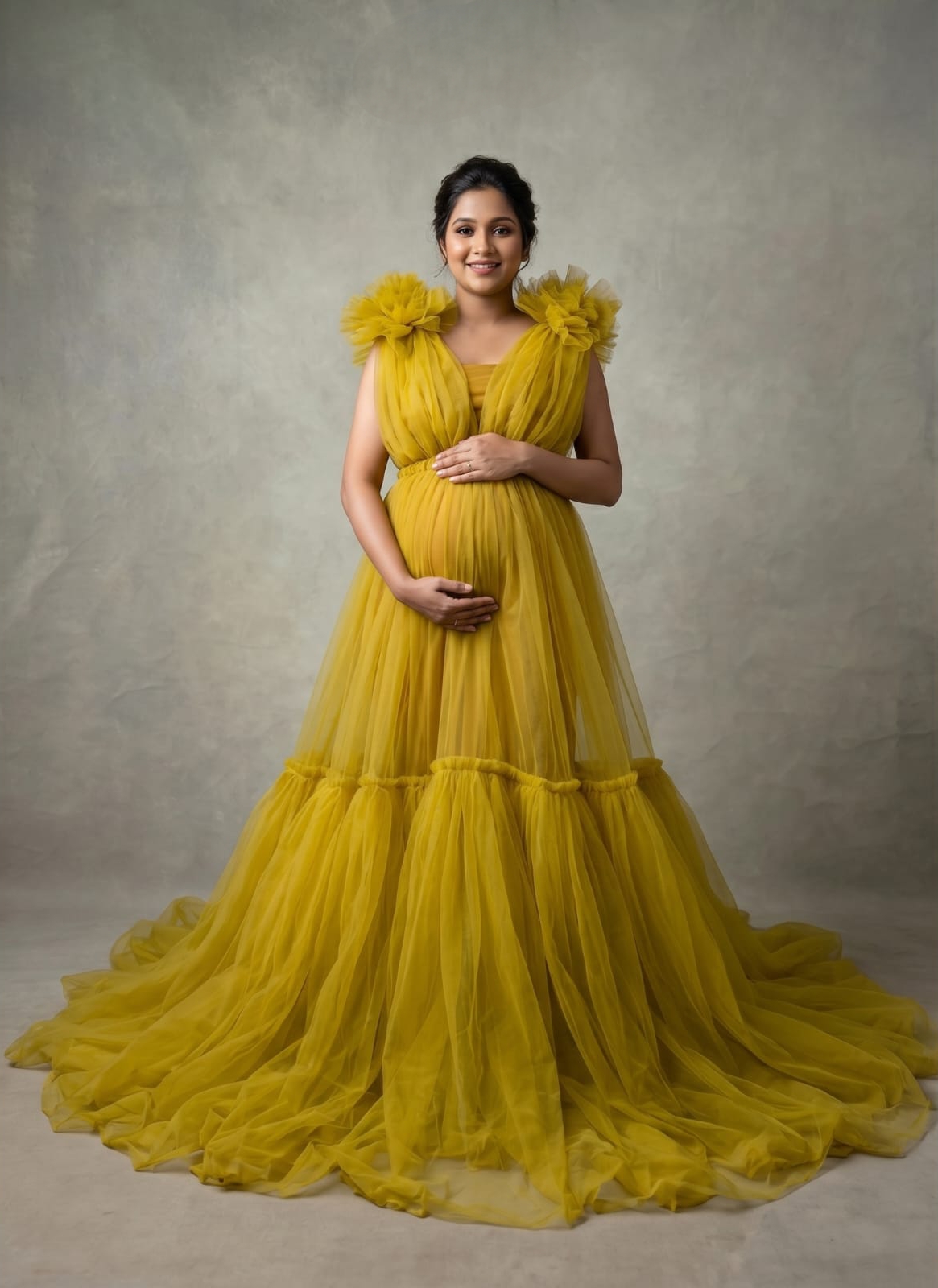 Kiwi Green Gown